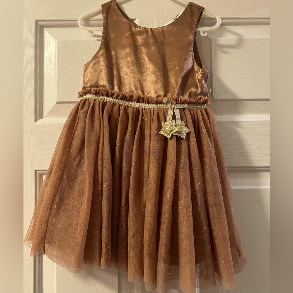 H&M Girls 2T Dress w/ Shimmer